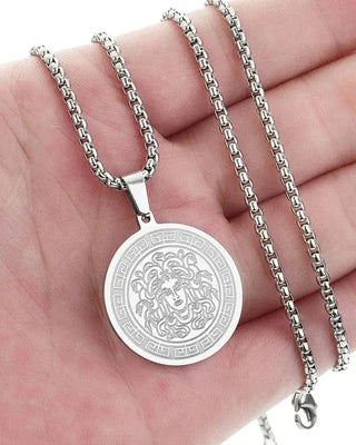Medusa Longue Chaîne (Or &amp;amp; Argent)