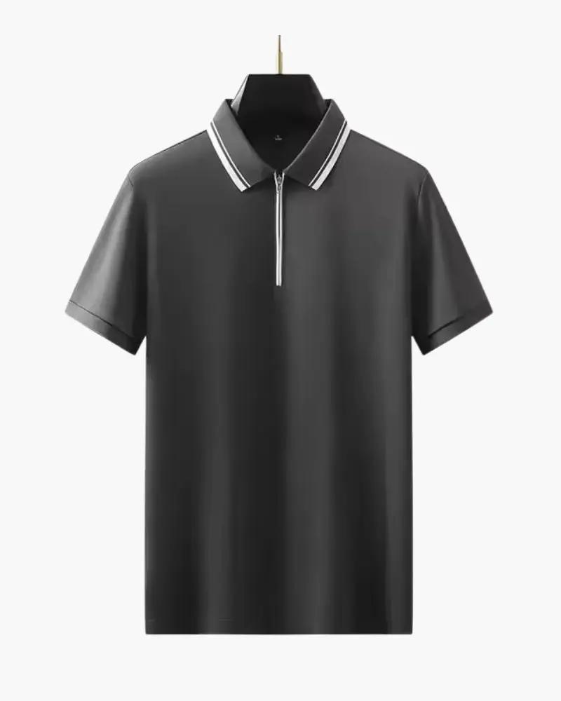 Polo à zip Ridgeway
