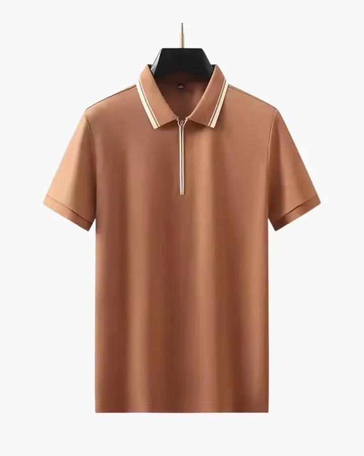 Polo à zip Ridgeway