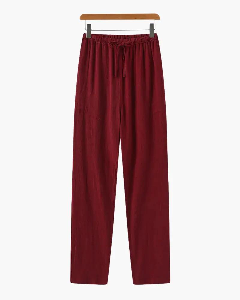 Marrakech - Pantalon en lin (taille slim)